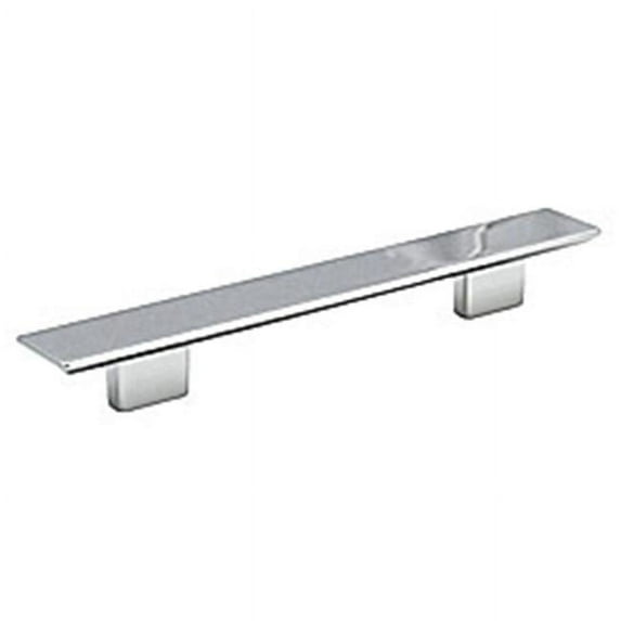 Rectangular Pull - Polished Chrome