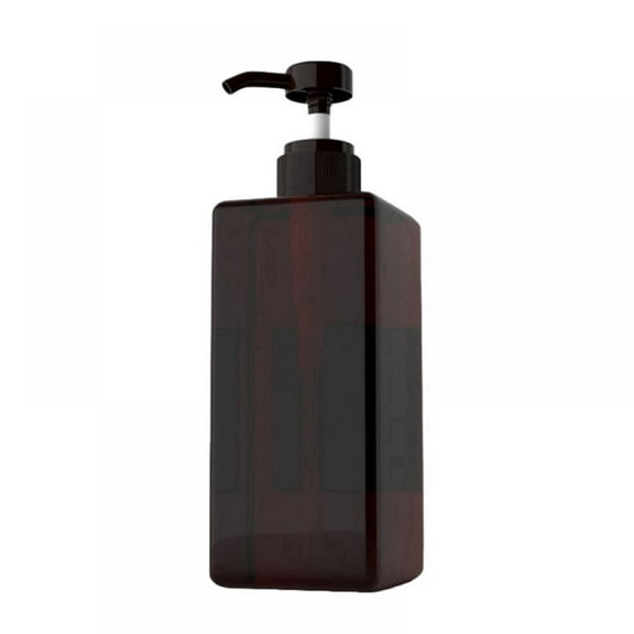 Rectangular Refillable Bottle Empty Plastic Pump Bottles Square Shampoo Bottle Conditioner Soap Lotion Refillable for Body Wash, Moisturizer,Liquid Hand Soap (22oz)