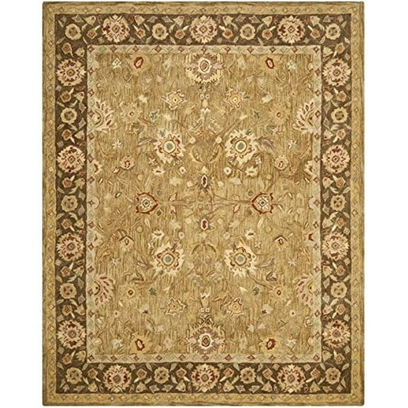 Safavieh Taj Mahal Gold Traditional Rug - 5'6" x 8'6"