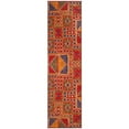 thumbnail image 1 of Rectangular Runner Rug in Orange, 1 of 4