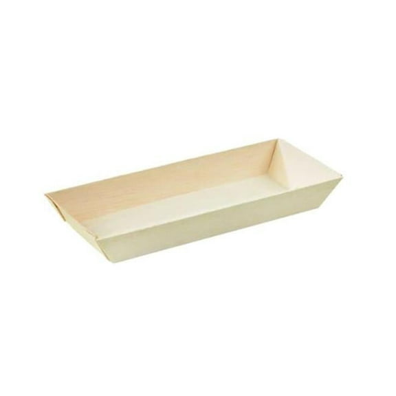 Rectangular Samurai Wooden Tray, Pack Of 100