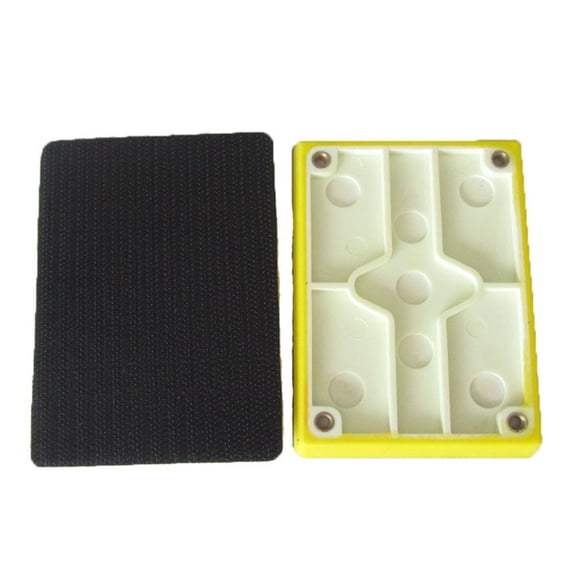 Rectangular Sanding Pad 70*100Mm Abrasive Tool Accessories For Wood Stone Metal Sanding Polishing Backing Pads Fangkenuo