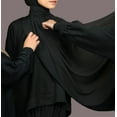 thumbnail image 1 of Rectangular Scarf: Ordinary In Black, 1 of 7
