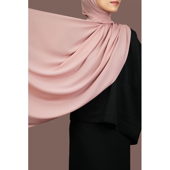 Rectangular Scarf: Ordinary In Pink
