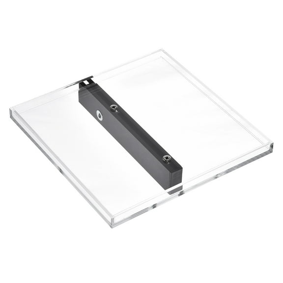 Rectangular Serving Tray for Dual Use Prize Wheel Clear Acrylic Tradeshow Party