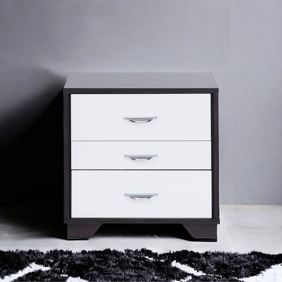 Rectangular Shape - 3 Drawers with Side Glides - Bedroom Storage Solution - 40lbs Top Load