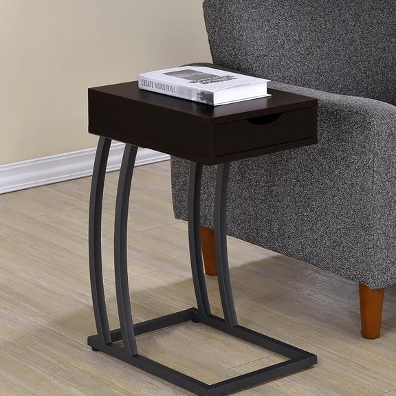 Rectangular Shape - Drawer to Hide Clutter - Living Space Use - Convenient Device Charging