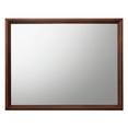 thumbnail image 1 of Rectangular Shape Wooden Frame with Mirror Encasing Brown and Silver - Saltoro Sherpi, 1 of 4