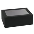 thumbnail image 1 of Rectangular Shaped Bakery Boxes Black 7.5X5X3 16 Pack, 1 of 2