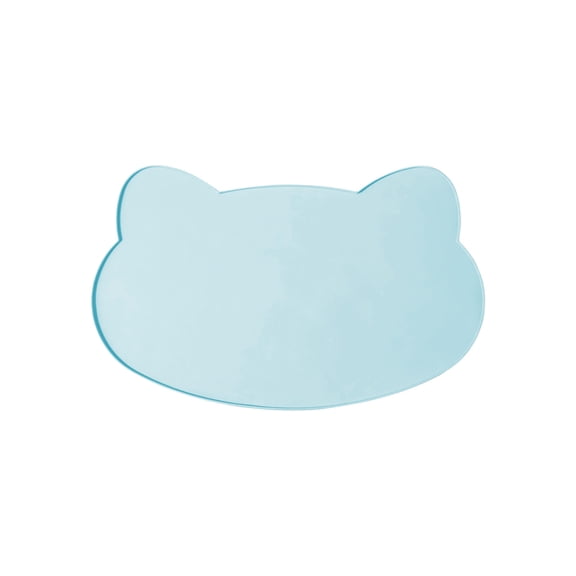 Rectangular Silicone Pet Mat for Cats and Dogs Defend Spill and Defend Slide Mat Slow Feeding Mat Foolproof to Clean Silicone Pet Placemat