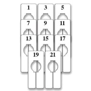 SSWBasics Rectangular Size Dividers for Hangrail - Juniors Variety Pack 5L x 2W
