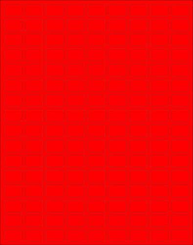 Rectangular Small Printing Stickers Sheets Labels 0.75
