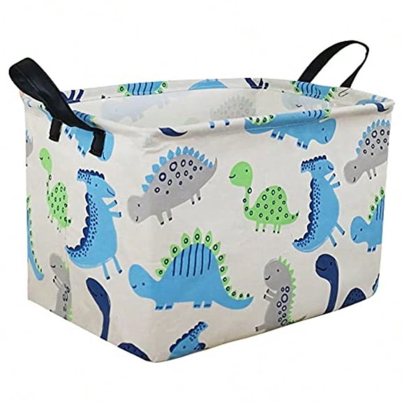 Rectangular Storage Basket Collapsible Organizer Bin Waterproof Toy Box for Organizing Home/Dorm/Kitchen/Pet/Office/Closet/Shelf/Gift Baskets