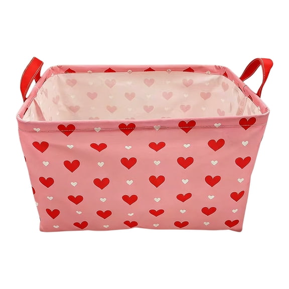 Rectangular Storage Basket Fabric Organizer Bin, Dienrx Storage Boxes Collapsible Storage Basket for Clothes Books Shelves Baske