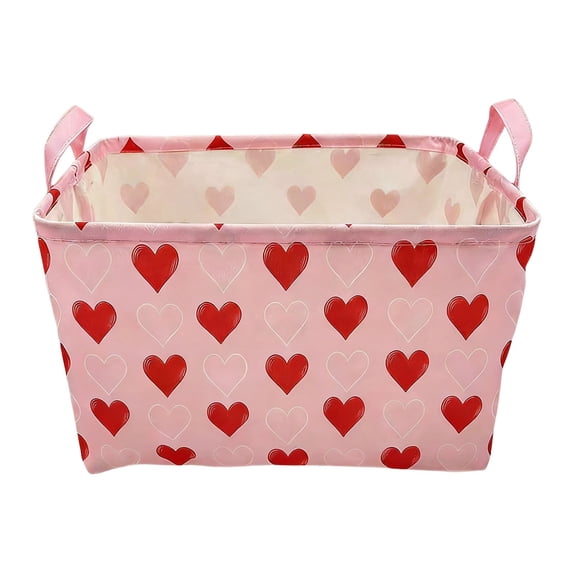 Rectangular Storage Basket Fabric Organizer Bin, Dienrx Storage Boxes Collapsible Storage Basket for Clothes Books Shelves Baske
