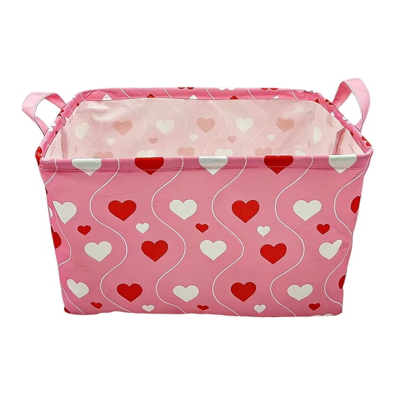 Rectangular Storage Basket Fabric Organizer Bin, Dienrx Storage Boxes Collapsible Storage Basket for Clothes Books Shelves Baske