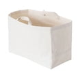 thumbnail image 1 of Rectangular Storage Basket,Washable Collapsible Canvas Organizer Bin with Sturdy Handles for Closet Bedroom Dormroom, 1 of 6