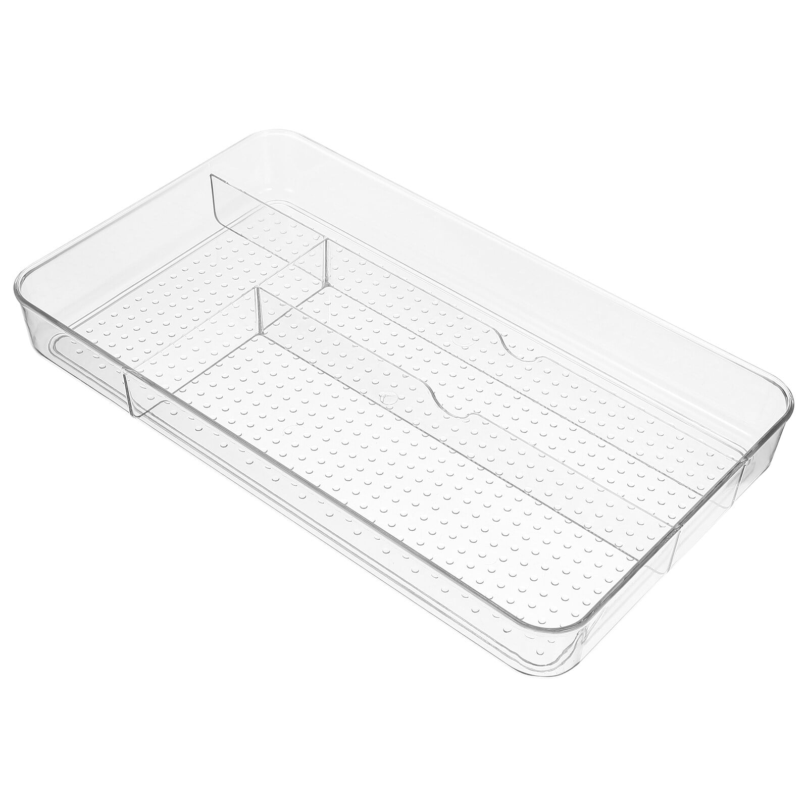 Rectangular Storage Box Compartments Tray Drawer Drawers Desk Organizer