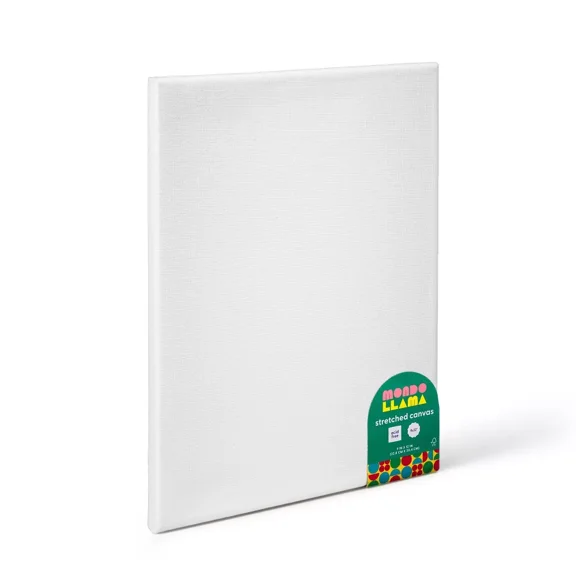 Rectangular Stretched Canvas White