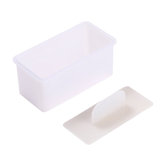 Rectangular Sushi Press Mold, Blue Sushi Maker Tool for Homemade Musubi and Onigiri, Non-Stick Easy Press Kitchen Gadget for DIY Sushi Lovers and Bento Box Prep, White