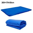thumbnail image 1 of Rectangular Swimming Pool Cover Frame Protective Tarpaulin Windproof Rainproof 265×170×20cm, 1 of 5