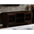 thumbnail image 1 of Rectangular TV Stand | With Media Compartments for 59 Inch TVs | Chinese Oak Veneer on Poplar Wood | Stable Structure, 1 of 6