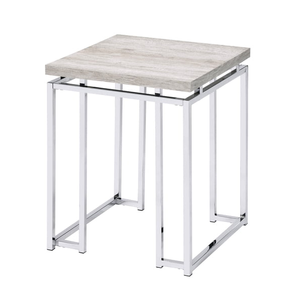Rectangular Table Surface / Coffee and Decor in Living Room / Stable Metal Structure