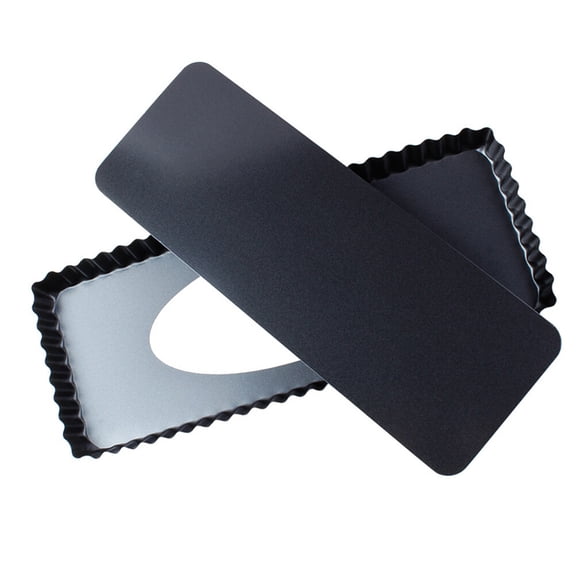 Non-Stick Rectangular Aluminum Tart Baking Pans for Bread, Tarts, Cake and Pastry Baking