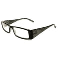 thumbnail image 1 of Rectangular Thin Translucent Clear Lens Plastic Fashion Glasses, 1 of 1