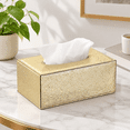 Rectangular Box Cap Rectangular Tissue Box Cover - Stylish Holder Withic Bottom Decorative ...