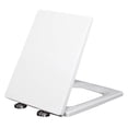 thumbnail image 1 of Rectangular Toilet Seat Soft Close - Quick Release Toilet Seat Replacement - Heavy Duty White Lid for Square Toilets, 1 of 6