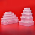 thumbnail image 1 of Rectangular Transparent Storage Box PP Plastic Packaging Box, 1 of 2