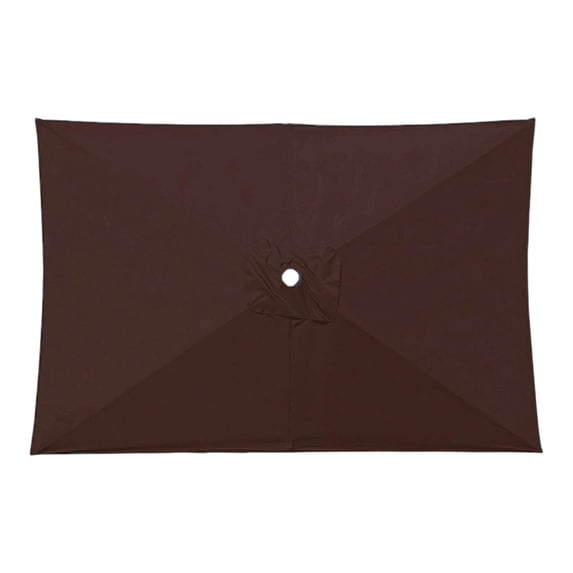 Rectangular Umbrella Replacement Canopy for Cantilever Patio Parasol, Large Rectangular Outdoor Umbrella Cover for Garden Yard, Heavy Duty Replacement Top for Market Table Pool Shade