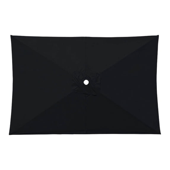 Rectangular Umbrella Replacement Canopy for Cantilever Patio Parasol, Large Rectangular Outdoor Umbrella Cover for Garden Yard, Heavy Duty Replacement Top for Market Table Pool Shade