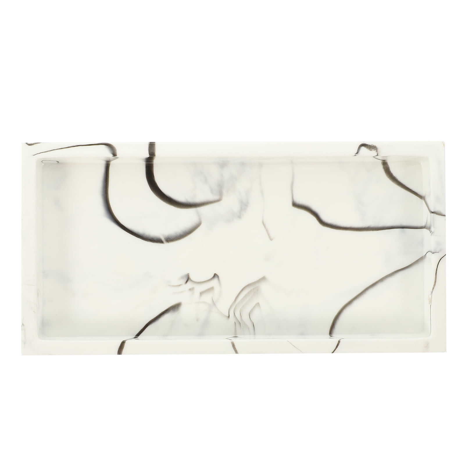 Rectangular Vanity Tray for Bathroom Countertop, Vanity Tray for