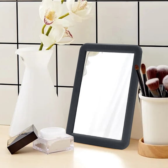 Rectangular Vanity with Cabinet for Makeup Application