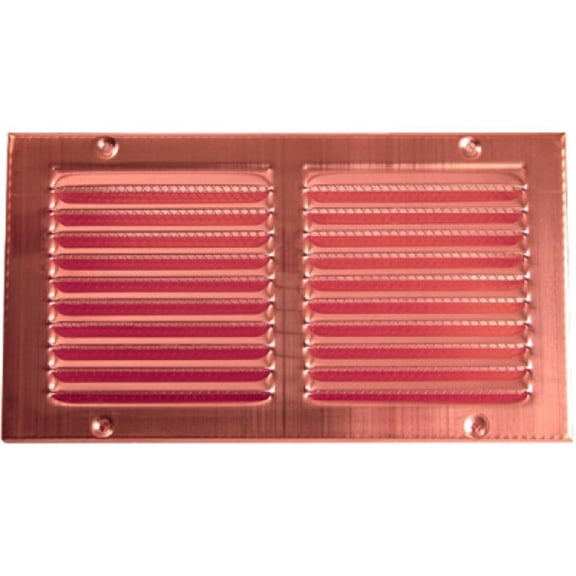 Rectangular Ventilation Grid with Screen Vent Size: 5.875" x 11.125"