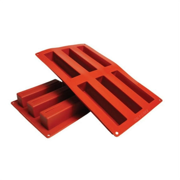 Rectangular Wave Silicone Baking Mold 3.1 Ounce
