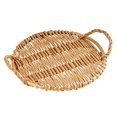 thumbnail image 1 of Rectangular Wicker Shallow Bread Basket,Flat Wicker Tray Baskets for Kitchen,Table,Fruit, 1 of 9