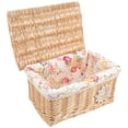 thumbnail image 1 of Rectangular Wicker Storage Bin For Friends And Families Elegant Design Moisture-proof 1 Piece, 1 of 4