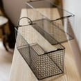 thumbnail image 1 of Rectangular Wire Basket with Handles, 1 of 11