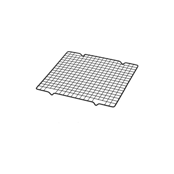 Rectangular Wire Cooling Rack for Baking Foldable Elevated Cake and Bread Cooling Stand with Grid Design for Kitchen Use