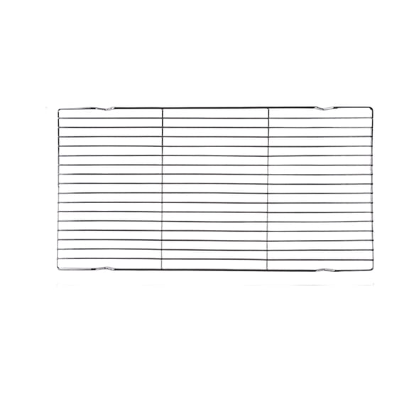 Rectangular Wire Cooling Rack for Baking Foldable Elevated Cake and Bread Cooling Stand with Grid Design for Kitchen Use