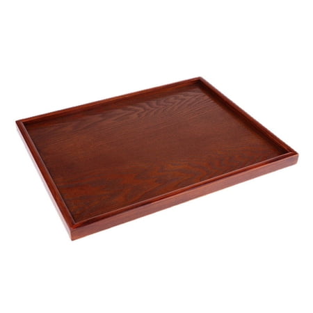 Rectangular Wood Tray Models Buildings Making Base Sand Table Scene Tool Parts 35x24cm