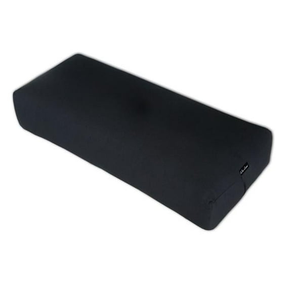 Rectangular Yoga Bolster - Black