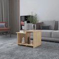 thumbnail image 1 of Rectangular coffee table with natural oak finish / In primary space / Adds warmth and versatility, 1 of 3