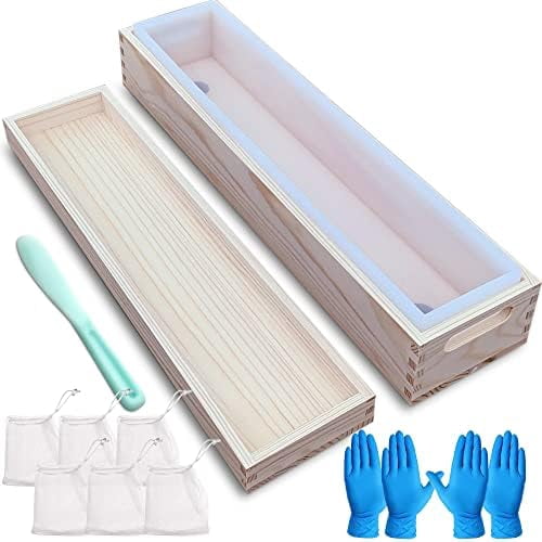 Rectangular soap Mold for soap Making Large Size - 2500ML 80OZ 5lb ...