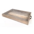 thumbnail image 1 of Rectangular with Metal Handle Tray, 1 of 1
