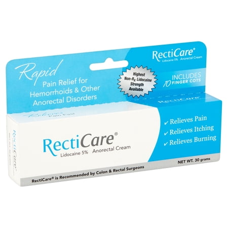 Recticare Pain Relief for Hemorrhoids and Other Anorectal Disorders