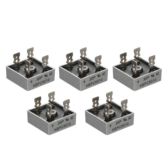 Raindrops Single Phase Bridge Rectifier for Household Appliances Silver Metal 1000V 50A